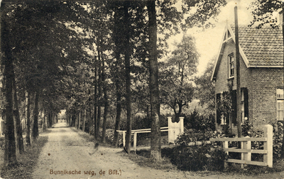 8072 Gezicht in de Oude Bunnikseweg te De Bilt uit het noorden.
